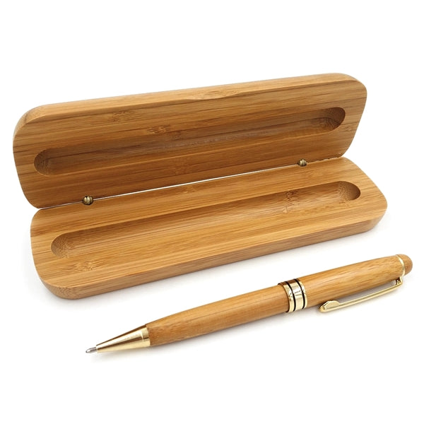 Bamboo Case & Pen Gift Sets