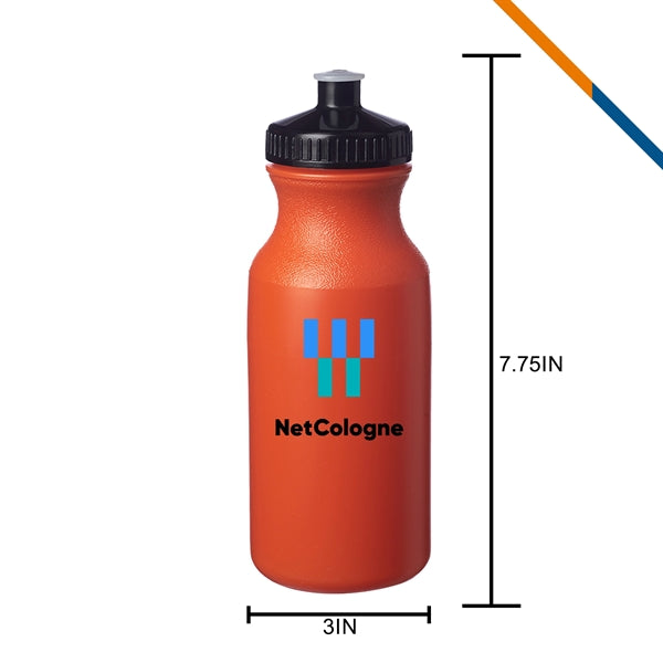 Homer Plastic Sports Bottle - 20 OZ.
