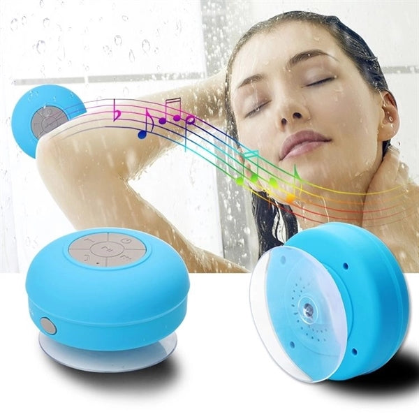 Portable Shower Waterproof Wireless Suction Cup Mini Speaker
