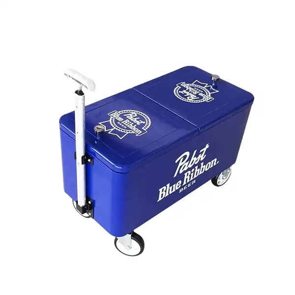 80 Quart Portable Picnic Cooler Cart