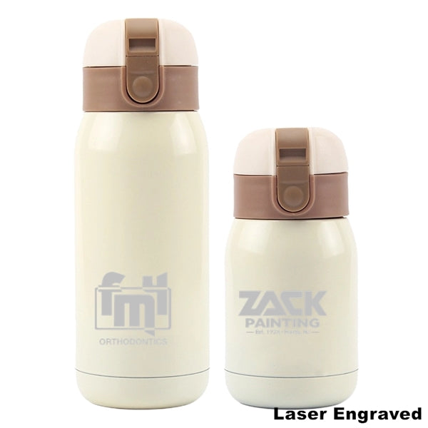 7/12 oz Insulated Stainless Steel Water Bottle Thermo Cup