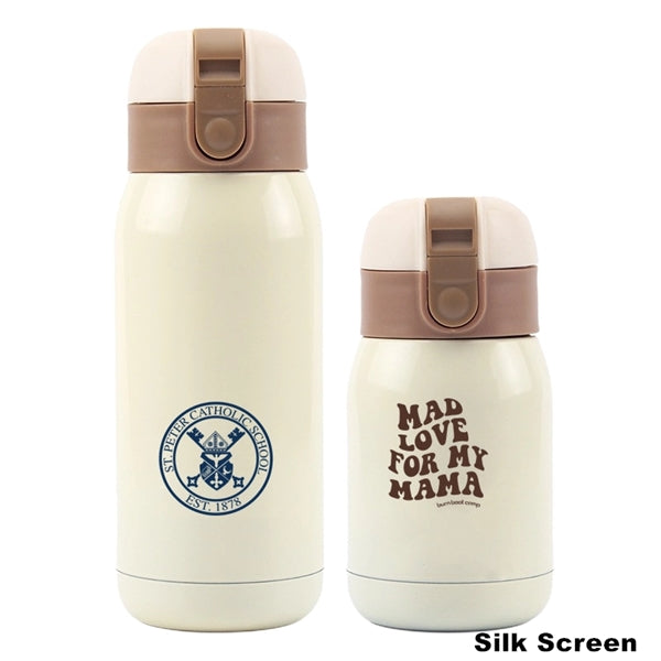 7/12 oz Insulated Stainless Steel Water Bottle Thermo Cup