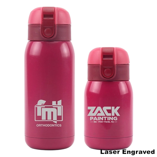 7/12 oz Insulated Stainless Steel Water Bottle Thermo Cup