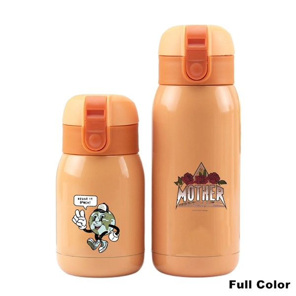 7/12 oz Insulated Stainless Steel Water Bottle Thermo Cup