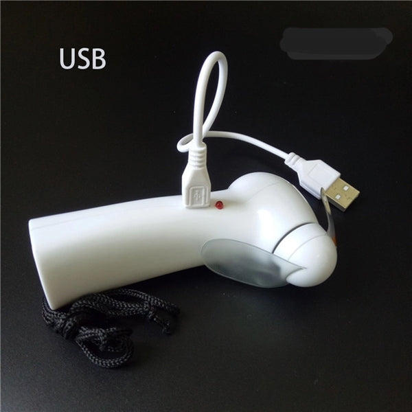 USB Portable Luminous Hand-held Fan
