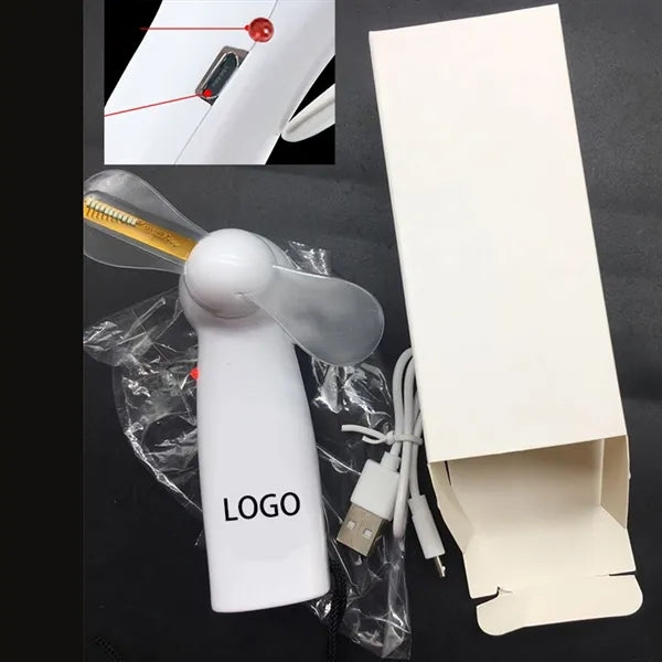 USB Portable Luminous Hand-held Fan