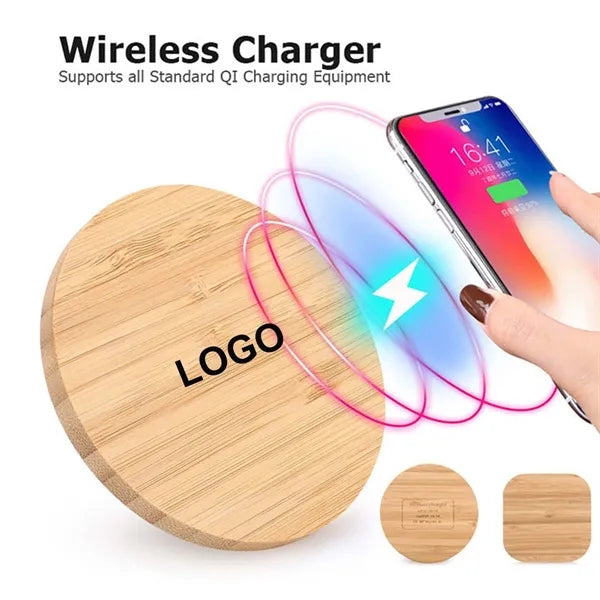 Bamboo Wireless Charging Pad