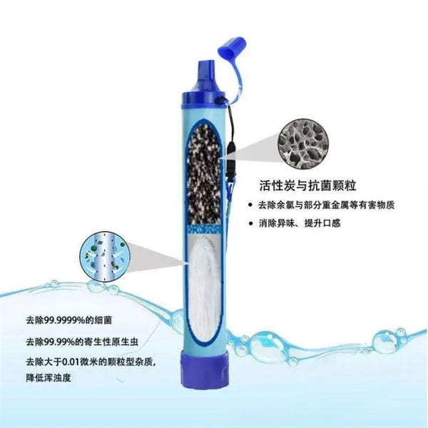 Personal portable simple water purifier