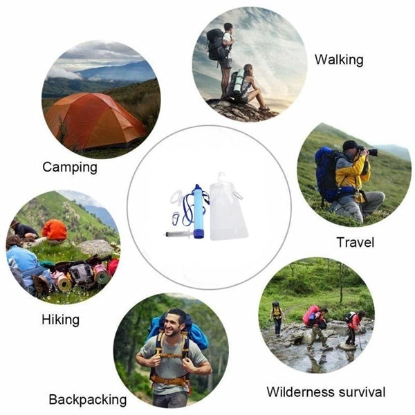 Personal portable simple water purifier