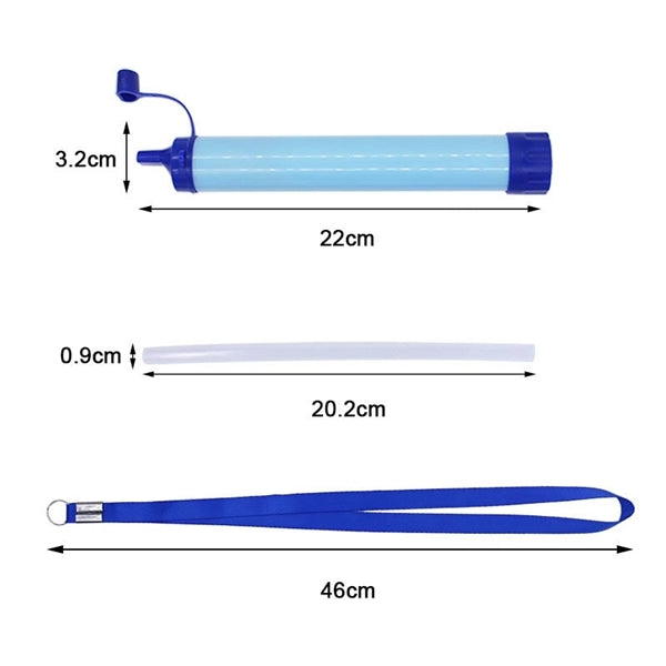 Personal Water Filter Straw Alternative To LifeStraw