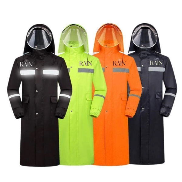 Waterproof Safety Long Raincoat