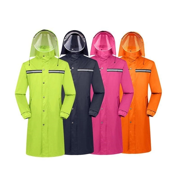 Waterproof Safety Long Raincoat