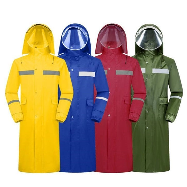 Waterproof Safety Long Raincoat