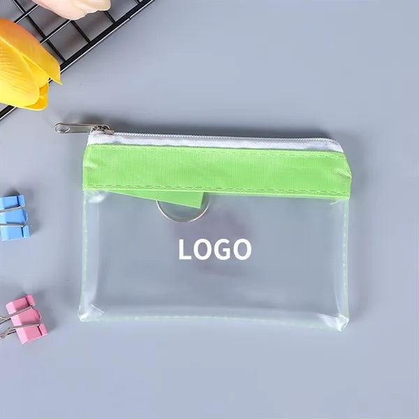 Key Ring Zippered Pouch