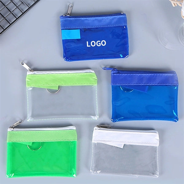 Key Ring Zippered Pouch
