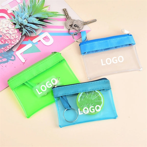 Key Ring Zippered Pouch