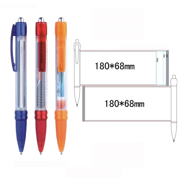 Advertising Pull-Out Banner Ball Pen