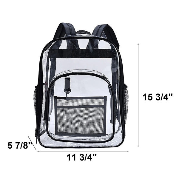 Travel Security Clear Backpack