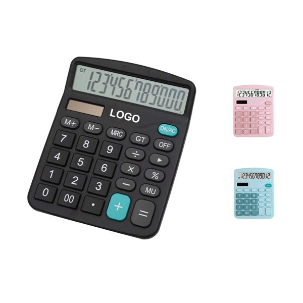 Dual Power 12 Digit Calculator