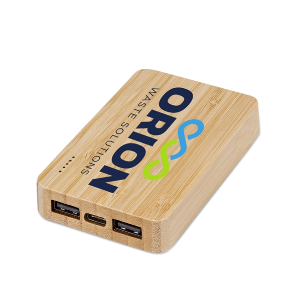 Eden Green Bamboo Wireless Power Bank 5000