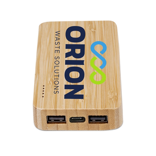Eden Green Bamboo Wireless Power Bank 5000