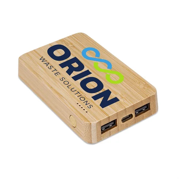Eden Green Bamboo Wireless Power Bank 5000