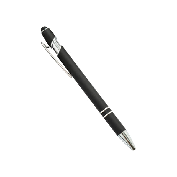 Rubberized Aluminum Stylus Pen