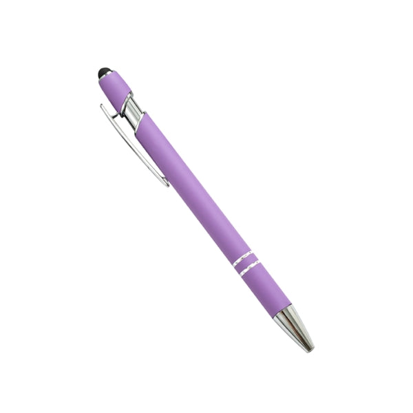 Rubberized Aluminum Stylus Pen