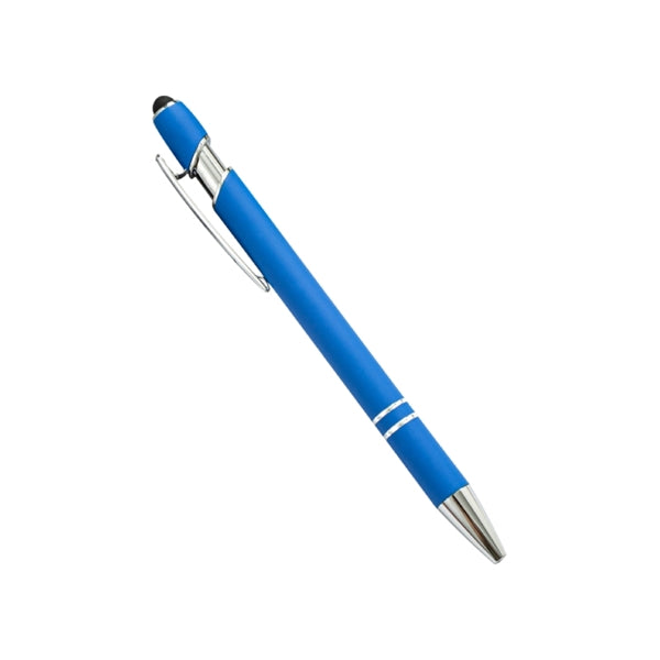 Rubberized Aluminum Stylus Pen