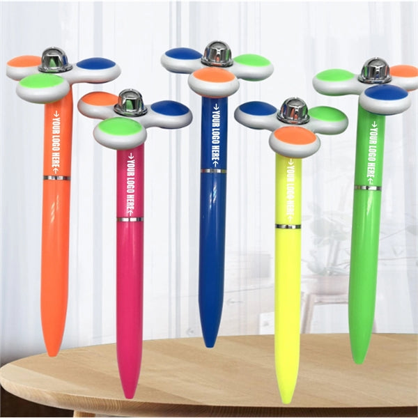 Fingertip Spinner Retractable Ballpoint Pen