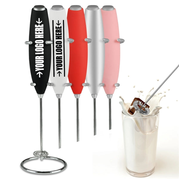 Electric Powerful Milk Frother Handheld Foam Maker