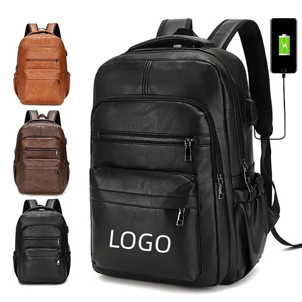 Men's Retro School Bag Laptop Backpack