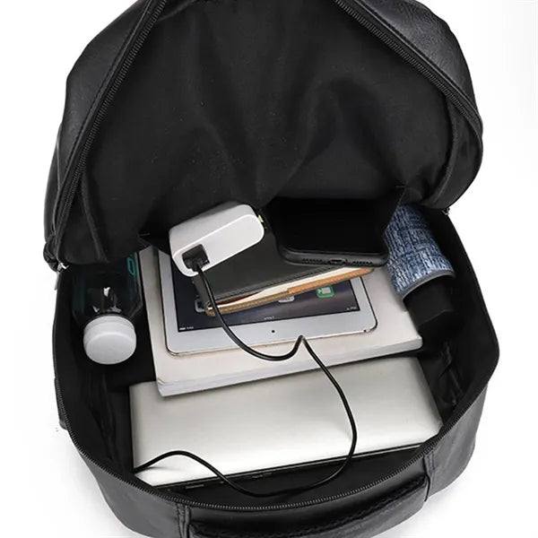 Men's Retro School Bag Laptop Backpack