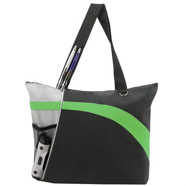 Zippered Travel Tote Bag