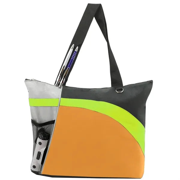 Zippered Travel Tote Bag