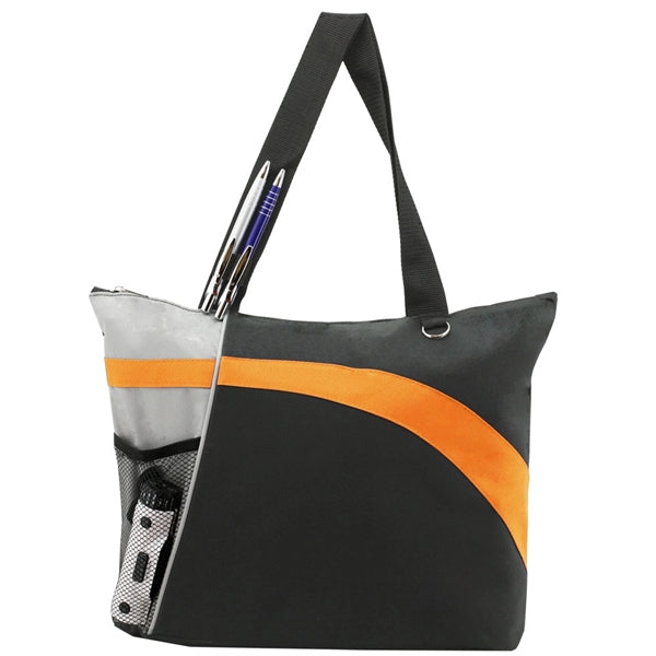 Zippered Travel Tote Bag