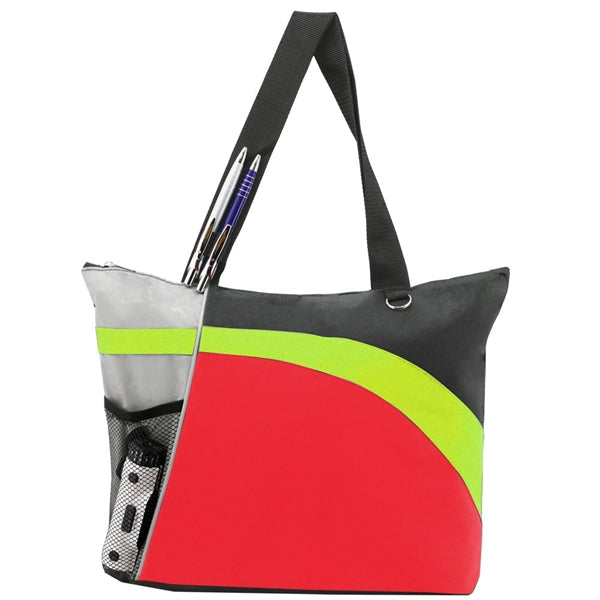 Zippered Travel Tote Bag