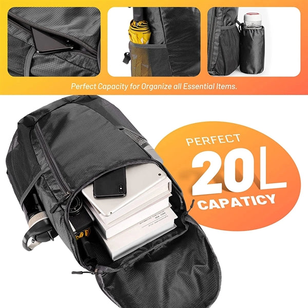 20L Packable Water Proof Hiking Backpack