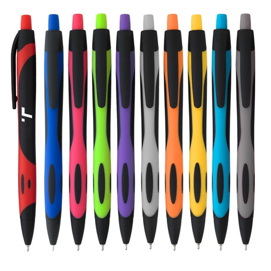 Rubberized Ballpoint Pens