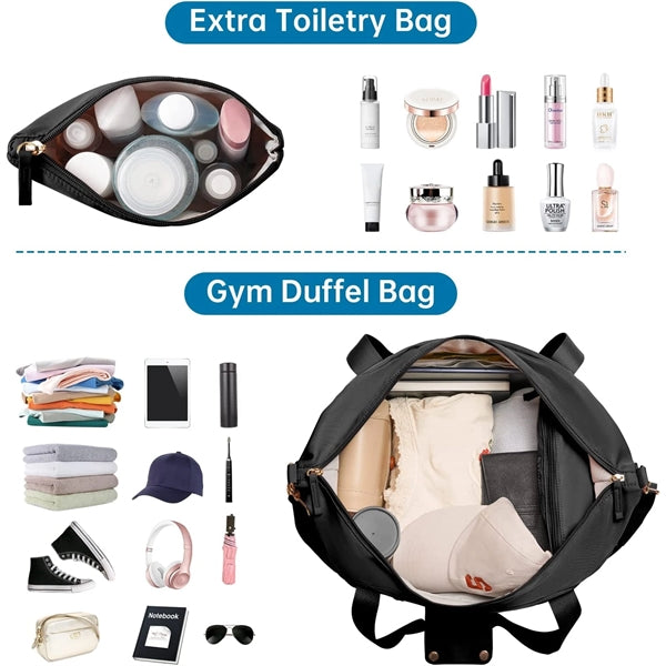 Sports Travel Duffel Bag with USB Charging