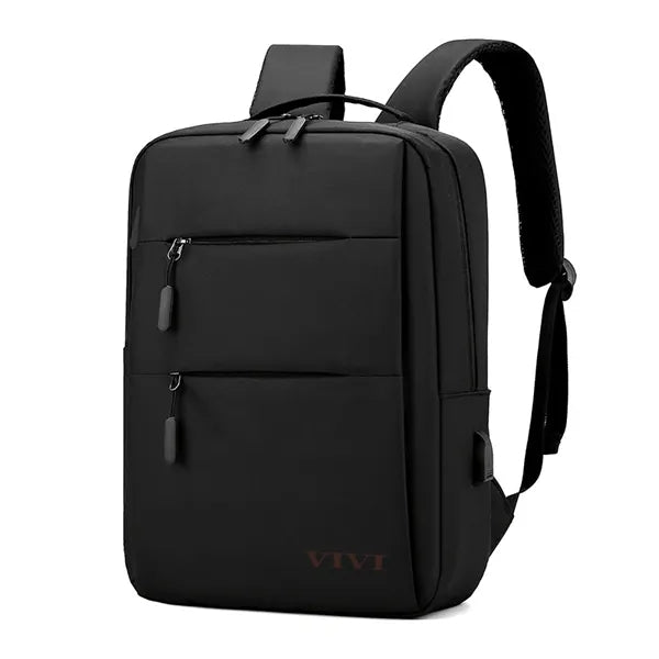 School Laptop Backpack With USB Charging Port