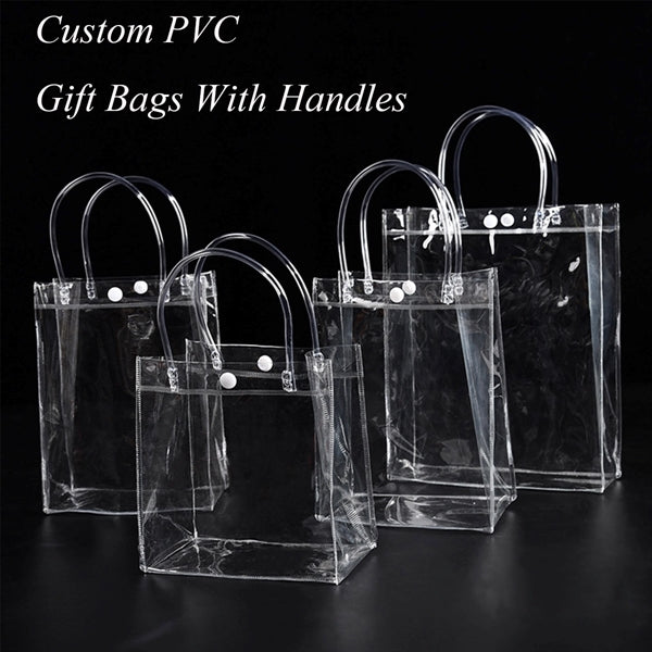 PVC Gift Tote Bags with Handles