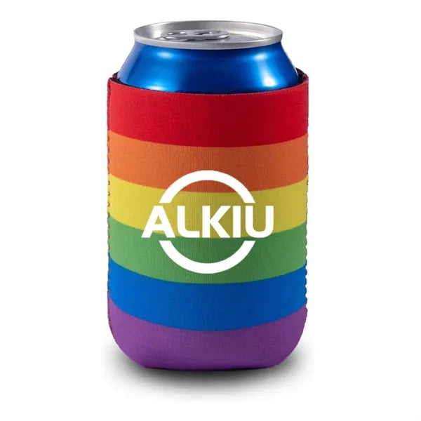 Rainbow Can Cooler Sleeve