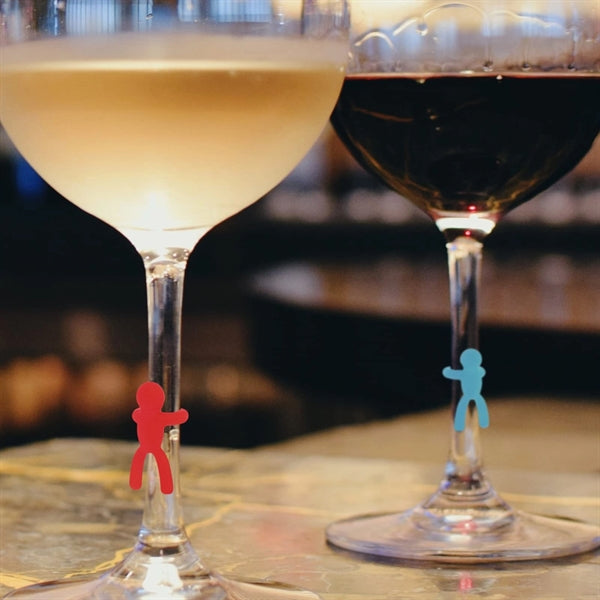 Silicone Villain Wine Glass Marker