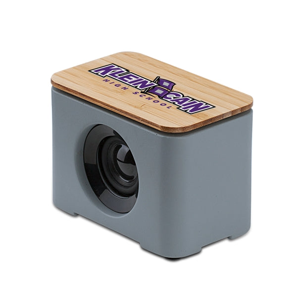Tulare Eco-Friendly Cement & Bamboo Speaker and Wireless Cha