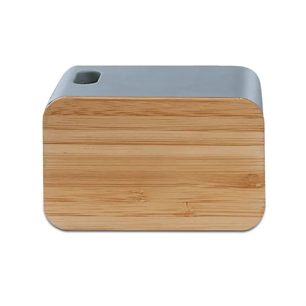Tulare Eco-Friendly Cement & Bamboo Speaker and Wireless Cha