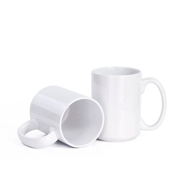 Full Color Sublimated 15 oz. Ceramic Coffee Mug