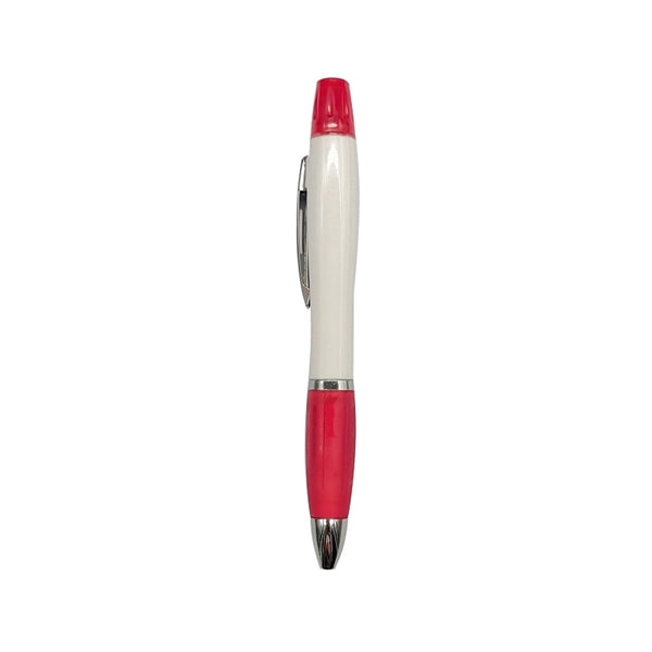2-in-1 Ballpoint Pen and Highlighter