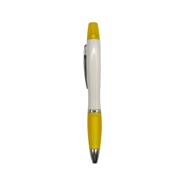 2-in-1 Ballpoint Pen and Highlighter