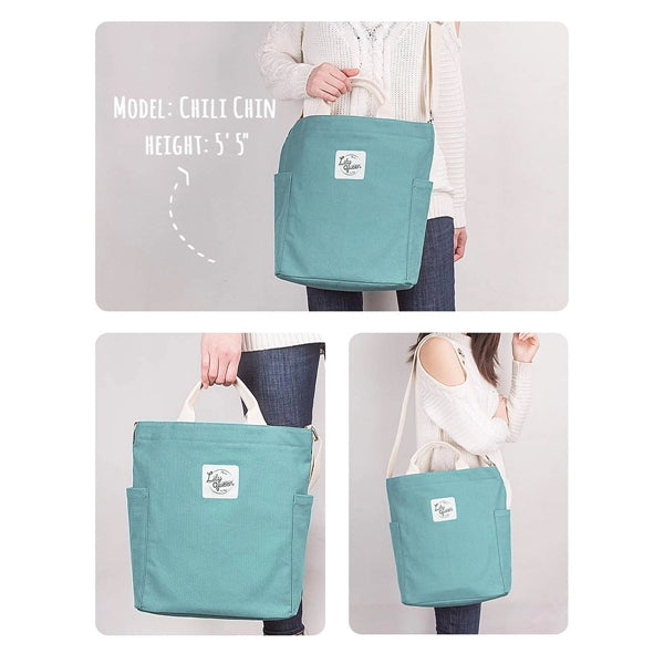 Women Canvas Tote Handbags